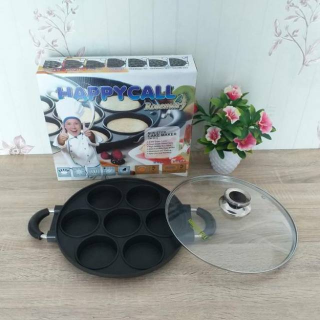 Cetakan Kue Happy Call 7 Lubang datar