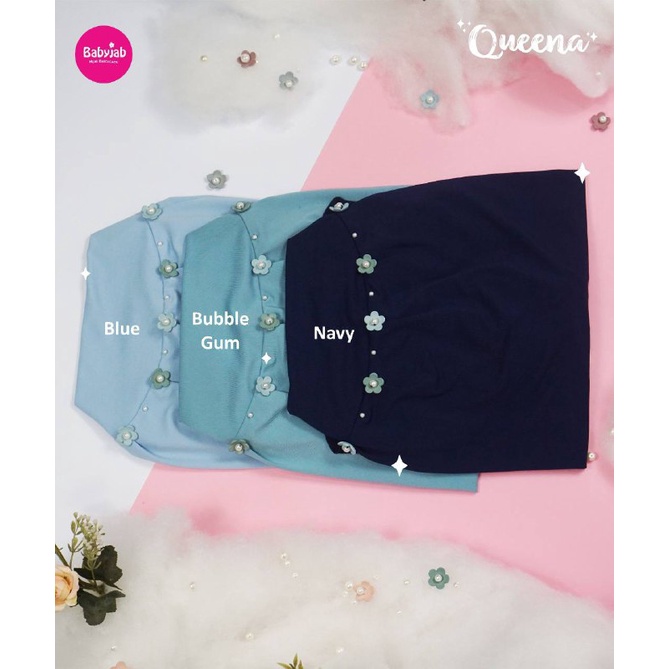 Babyjab Queena Jilbab Anak Lucu - Baby Jab Hijab Bergo Bayi Perempuan 0 1 2 3 4 5 6 7 Tahun