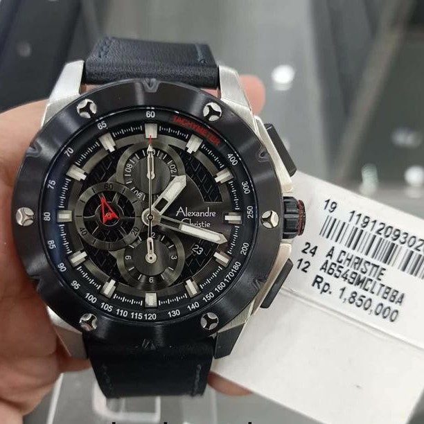 jam tangan pria alexander cristie original ac6549 silver black jam tangan wanita jam ori sertifikat