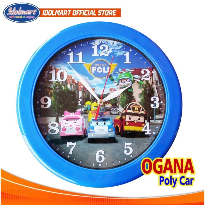 IDOLMART Jam Dinding Ogana Karakter Surabaya