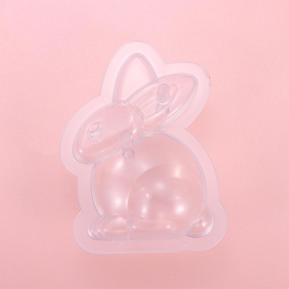 Suyo 3D Cetakan Telur Paskah DIY Kerajinan Jelly Dome Mousse Kue Cetakan Epoxy Resin Bunny Mold