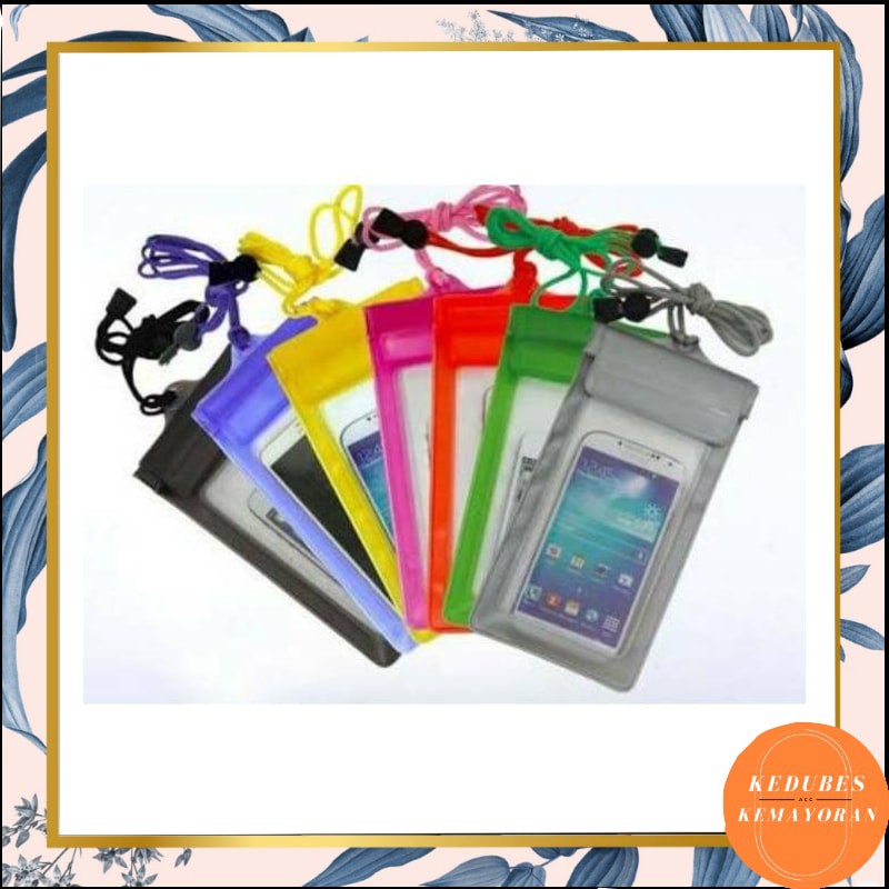 WATERPROOF BAG UNDER WATER / SARUNG HANDPHONE ANTI AIR 5 inch [KK]