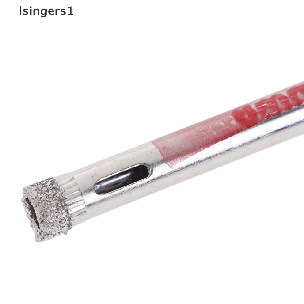 (lsingers1) 10pcs / Set Mata Bor Lapis Berlian 6mm Untuk Melubangi Kaca / Keramik