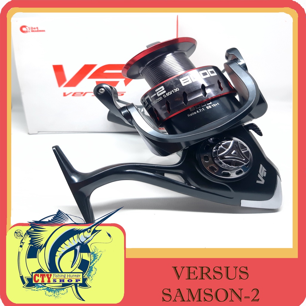 REEL GULUNGAN PANCING REL CATROL VERSUS SAMSON II 8000 REEL MURAH