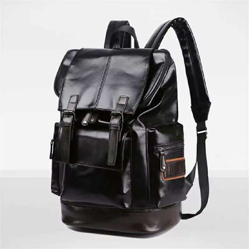 NEW Tas Punggung Pria Bahan Kulit / Tas Ransel Fashion Kekinian Kualitas Premium