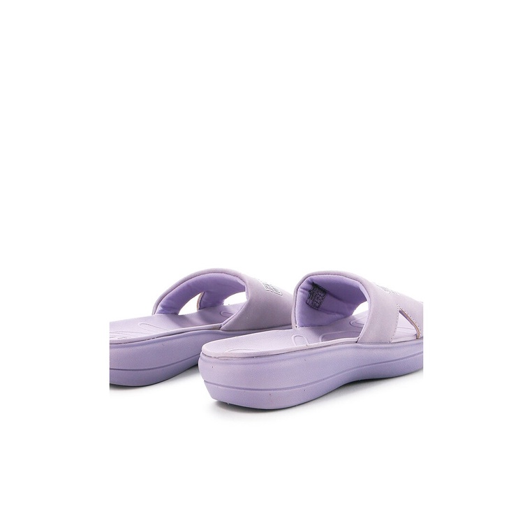 SANDAL SLIDE HUSH PUPPIES WANITA ORIGINAL CASUAL TERBARU UNGU HW05