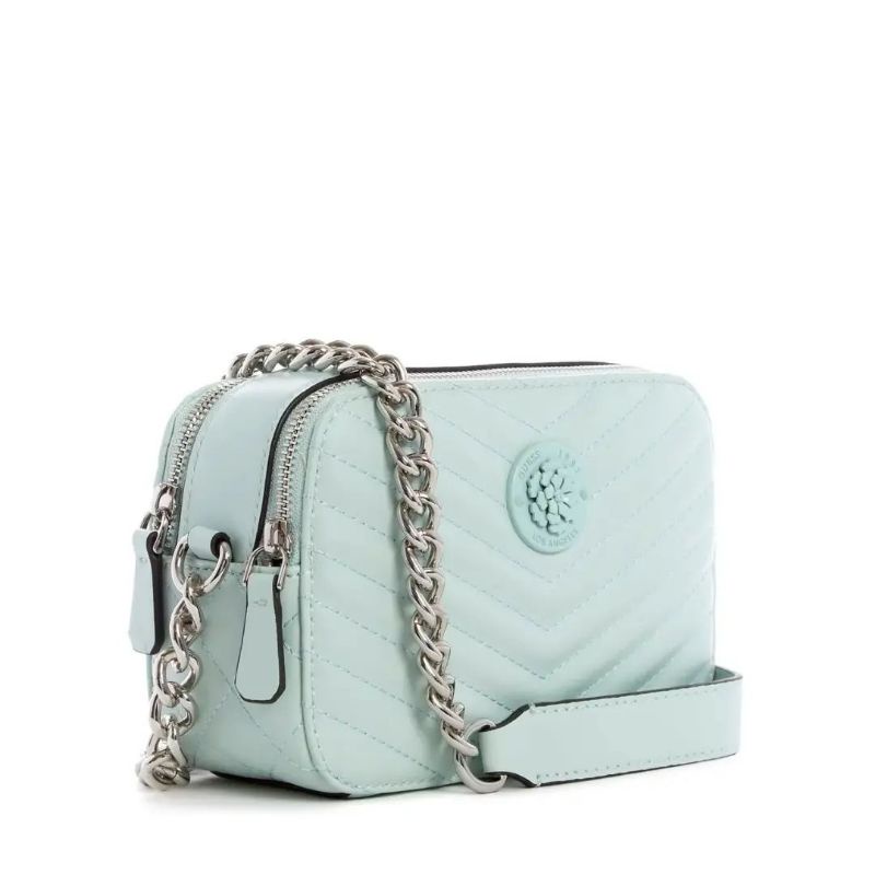 GUESSS Noelle Quilted Camera Crossbody