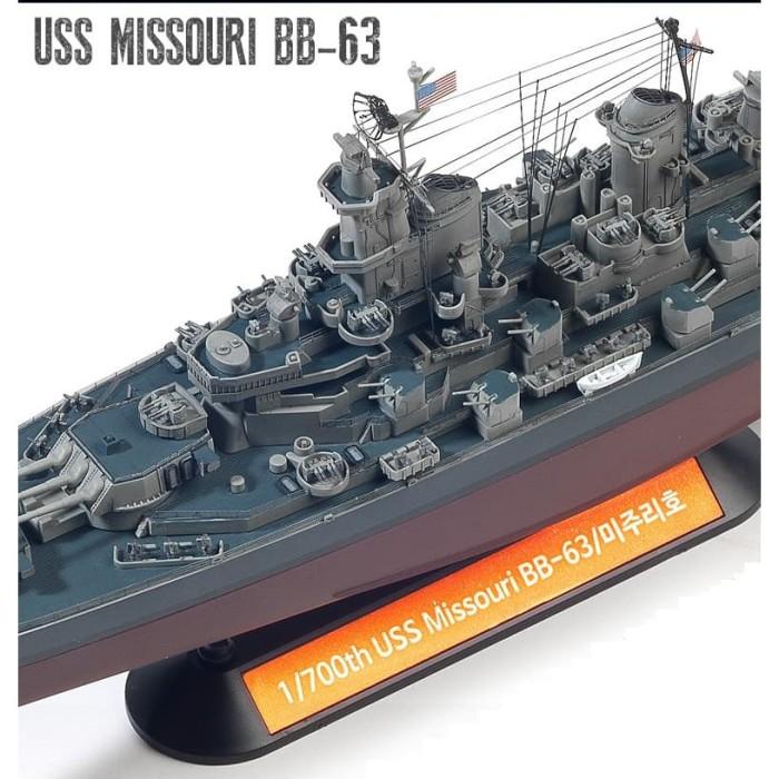 Model Kit Academy Uss Missouri Bb-63 Modeler'S Edition 1/700 14223