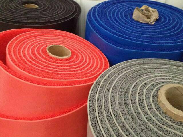 Karpet Mie Roll Single colour Coil Mat