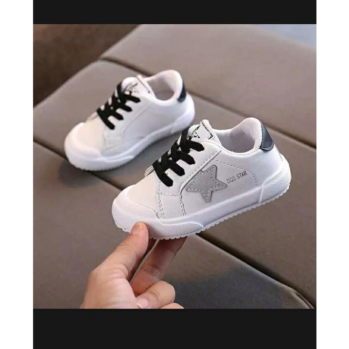 Alas cokoer -Sepatu sneaker anak usia 1 sampai 5 tahun/Sepatu Kets Baby Star