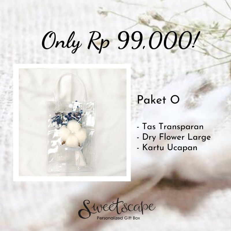 

Gift Box Package 64 - Paket Hemat O - Hadiah Ultah