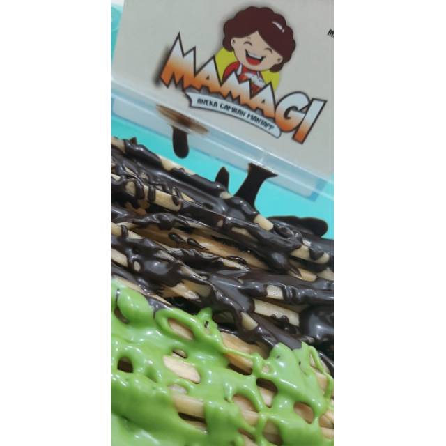 

Snack Mi Lidi Mamagi - 150gr Varian Baru #Chocodark Greentea