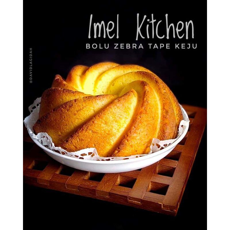 

Bolu Tape Zebra Keju Premium Wijsman ala imel.kitchen