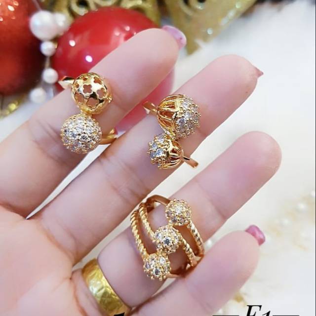 Xuping cincin lapis emas 24k 2949k