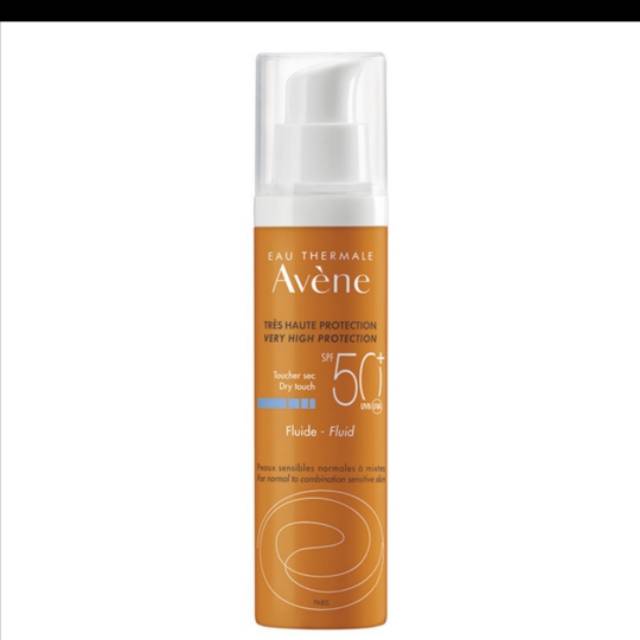 Avene very high protection fluid spf 50+uva uvb / avene sunblock / avene sunscreen