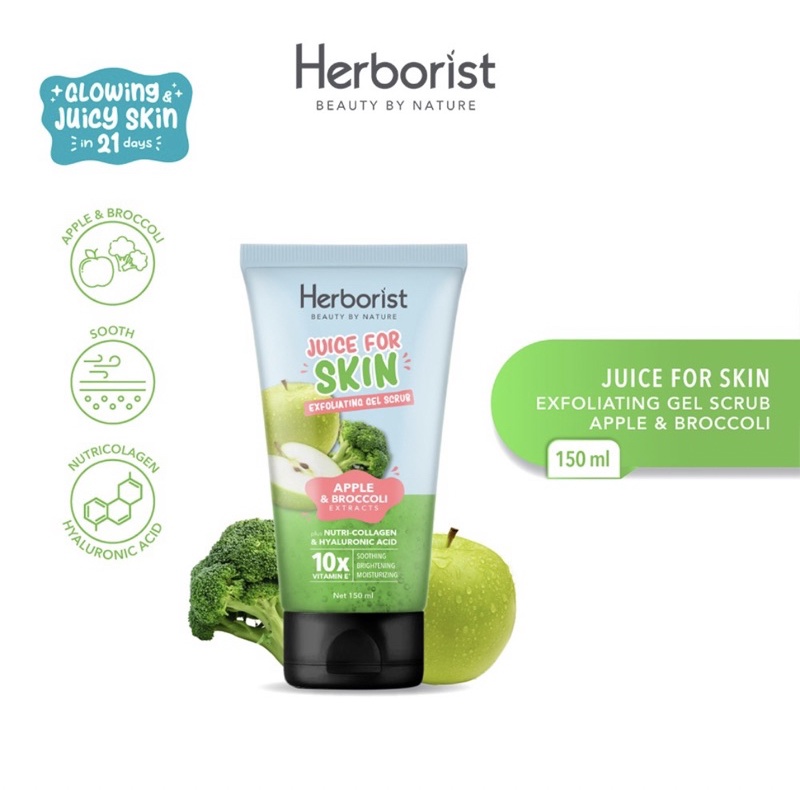 HERBORIST Juice For Skin Exfoliating Gel Scrub 150ml