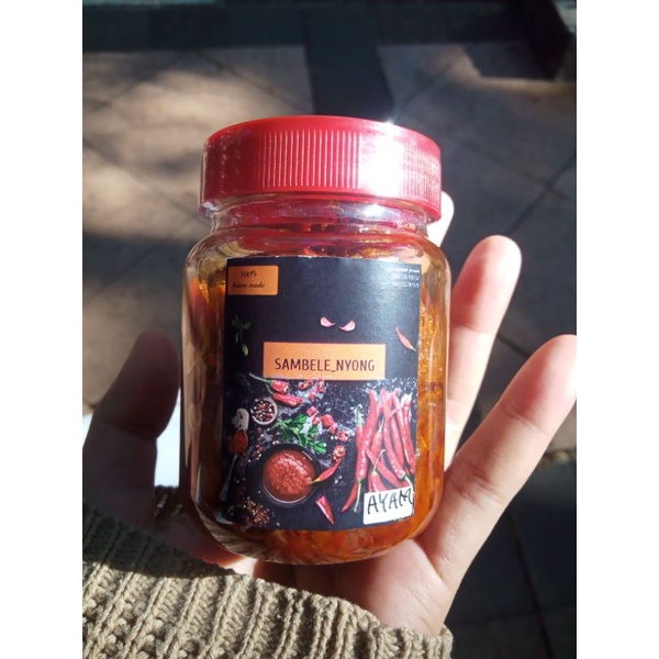 

SAMBELE_NYONG varian Sambel Ayam