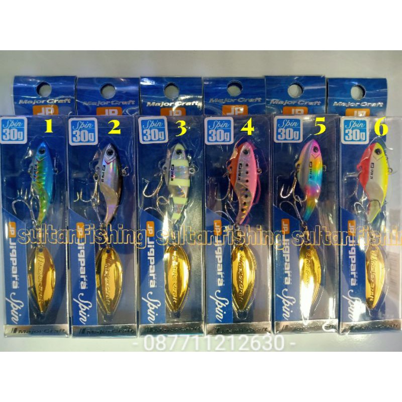 Metal Jig Major Craft JIGPARA SPIN 30gr