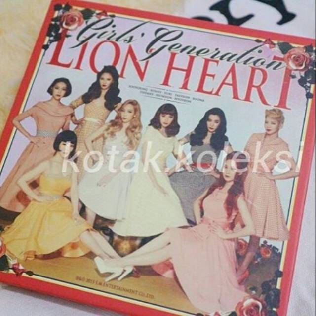 Snsd - lion heart ALBUM ONLY
