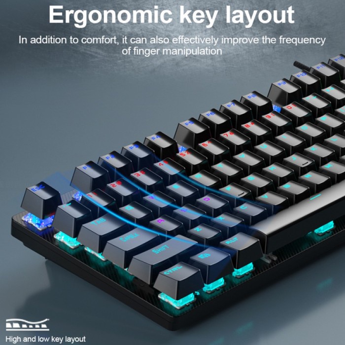 Keyboard Gaming Mechanical Aula S-2022 Macro Keyboard / Aula S 2022