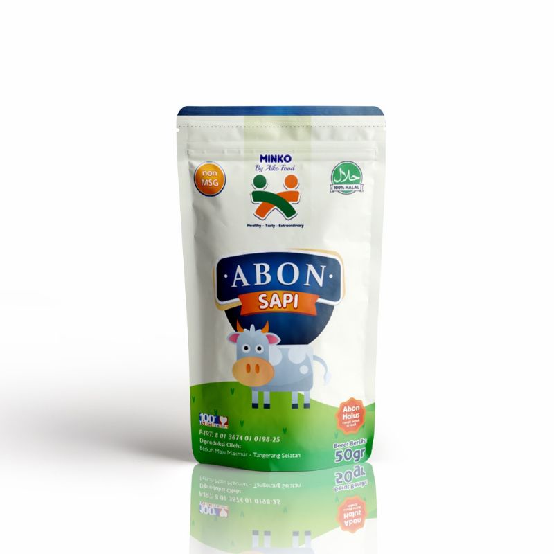 Aiko Abon Halus MPASI Bayi 50 Gram / Abon Baby Ayam Sapi Salmon