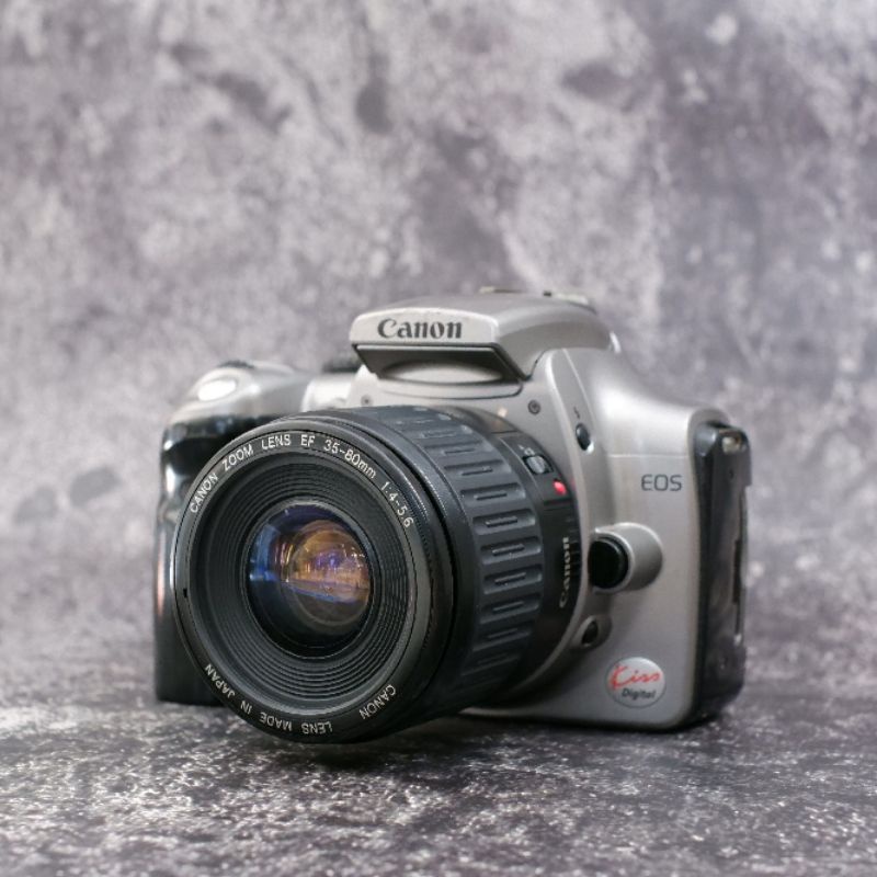 Canon 350D / Kiss Digital Lensa 35-80mm For Kamera DSLR Kamera Vintage -Likenew