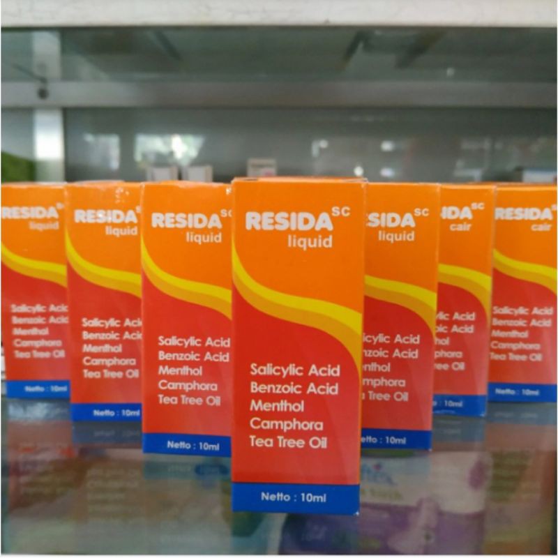 RESIDA CAIR 10ML ( Serupa Kalpanax ) Obat Jamur Cair