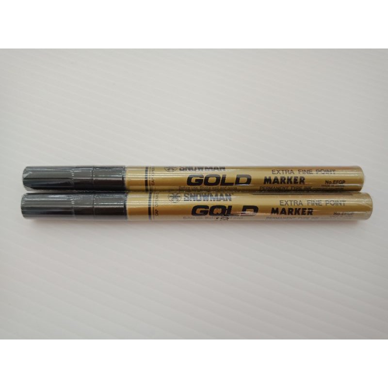 

snowman extra fine gold marker EFGP-12