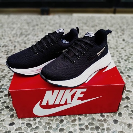 SEPATU SEKOLAH ANAK NIKE GROZ WARNA HITAM SIZE 32 33 34 35 36 KASUAL DAN RUNING