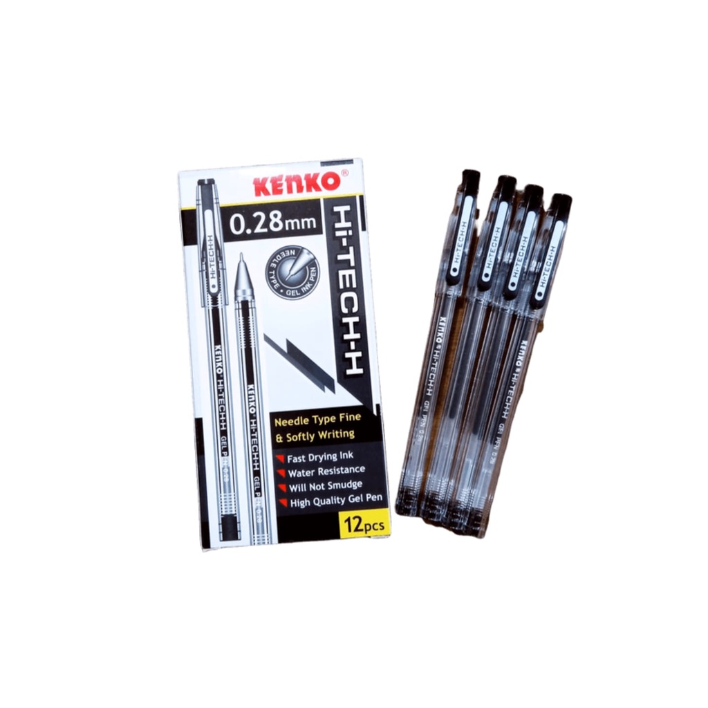 

PULPEN HI TECH 0.28 KENKO HITAM ( 1 PCS )