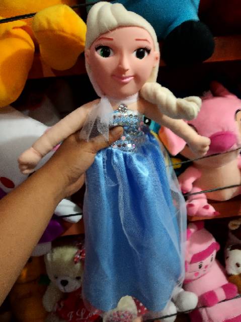 Boneka frozen SNI (muka karet)