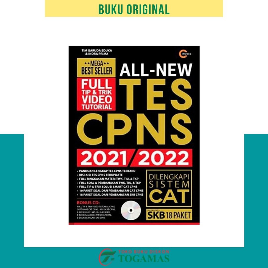 ALL-NEW TES CPNS 2022/2023 // ALL-NEW TES CPNS 2021/2022 + CD - TIM GARUDA EDUKA, INDRA PRIMA-1