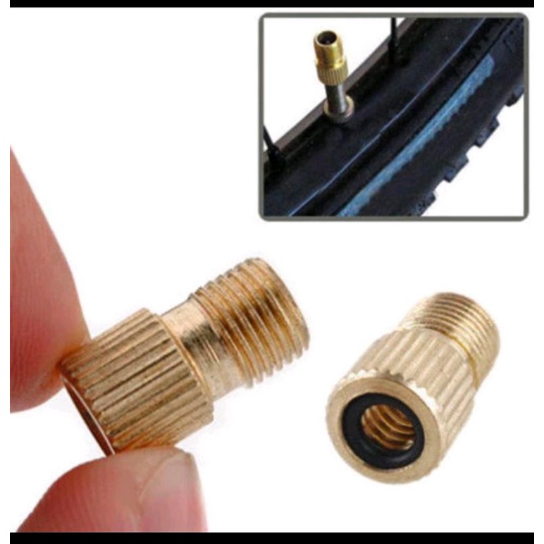 conector pentil ban sepeda adaptor sambungan pentil kecil presta