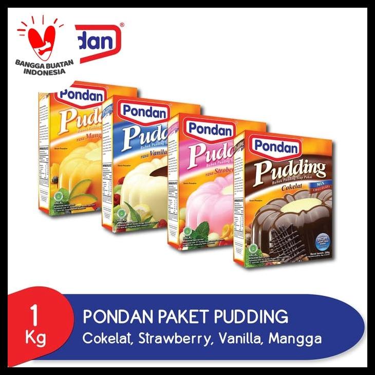 

Pondan Pudding Paket (4 Box)