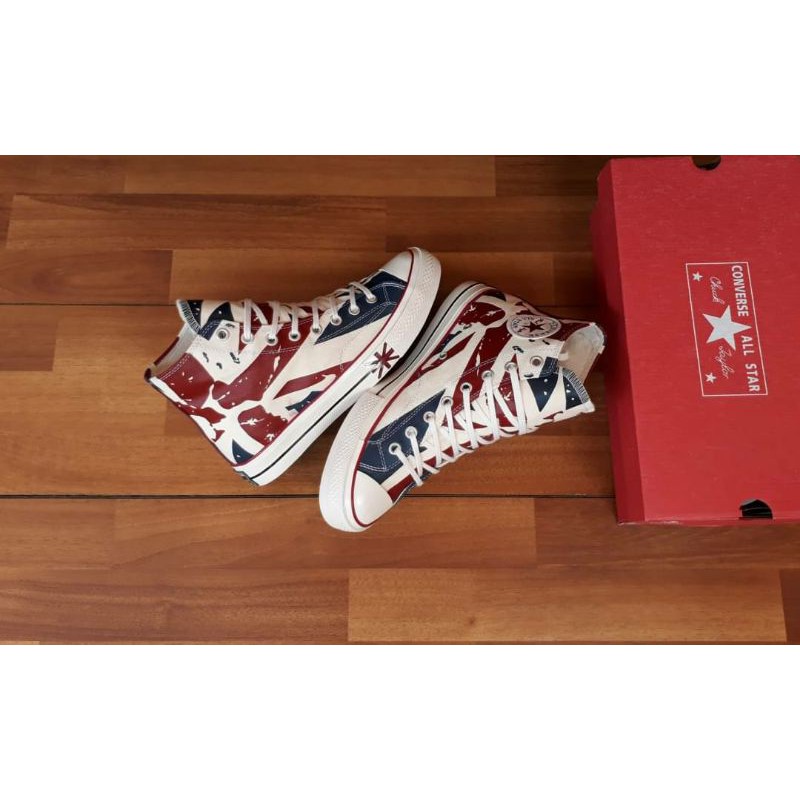 NEW RELEASE converse 70s hi jack union all stars motif flag premium bnib 2020 sneakers