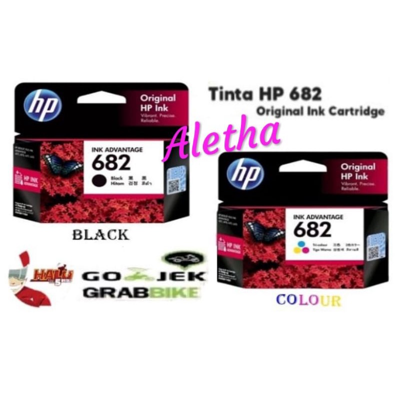 Tinta HP 682 ink catridge Original.