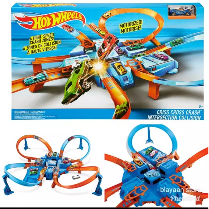 hot wheels intersection collision