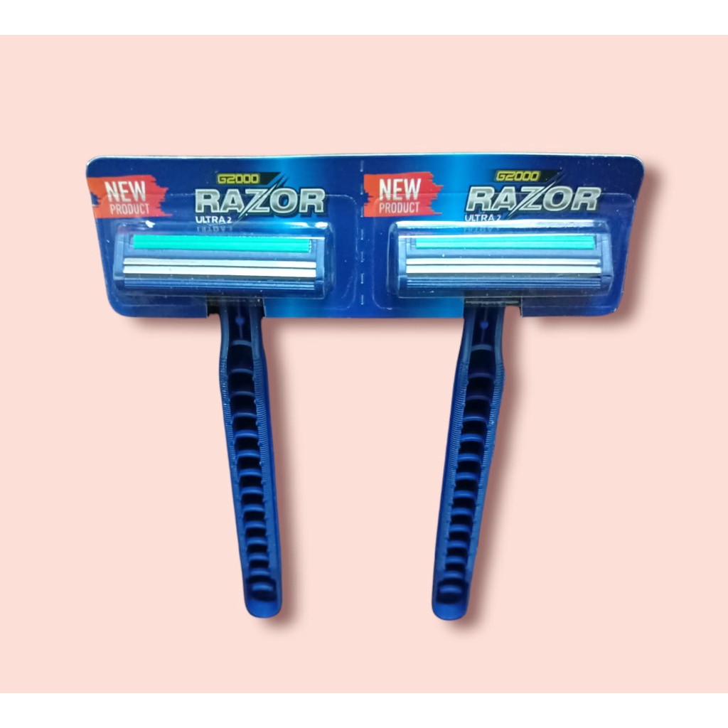 alat cukur razor silet dua mata razor ultra 2 G2000