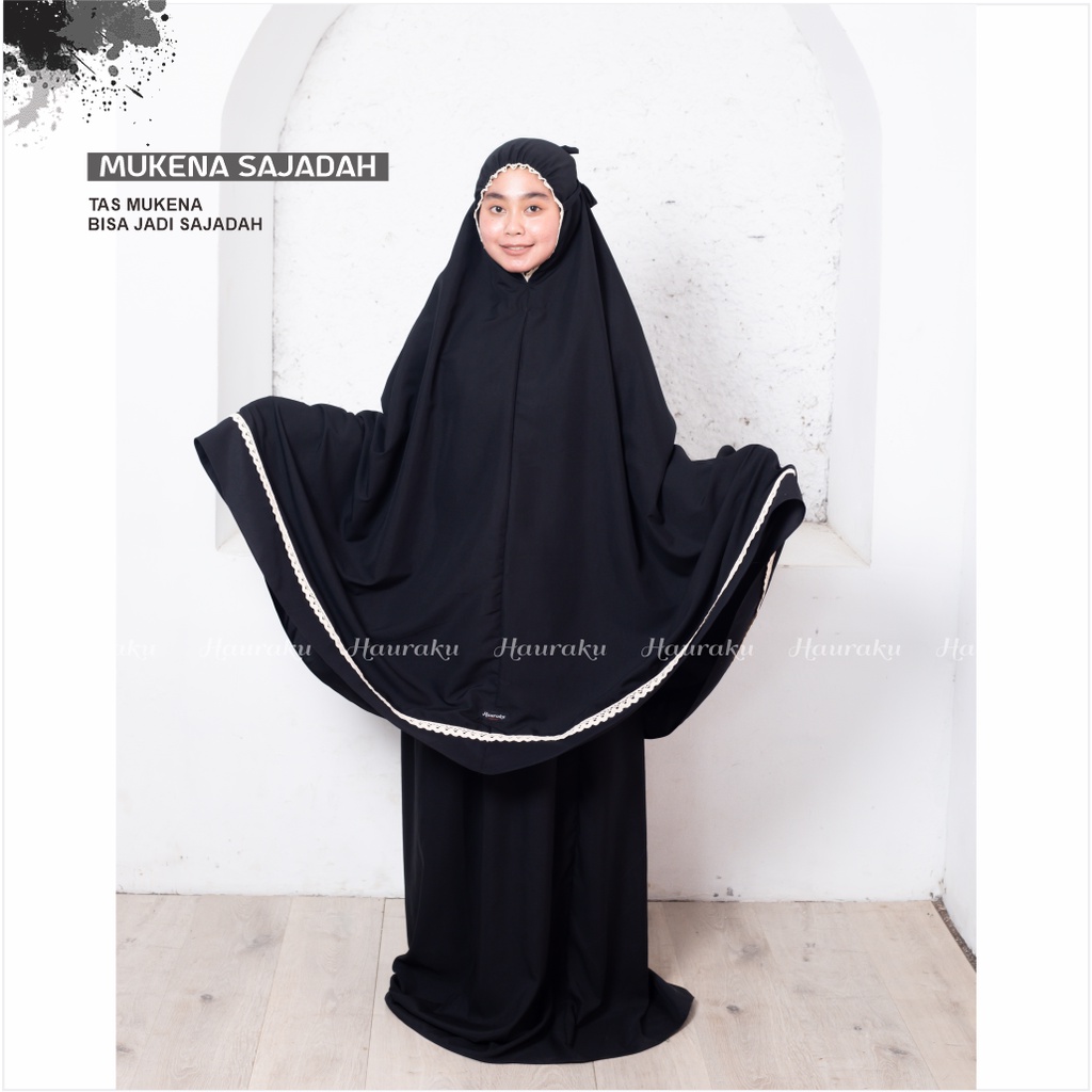 Mukena Set Sajadah Dewasa Traveling Katun Premium