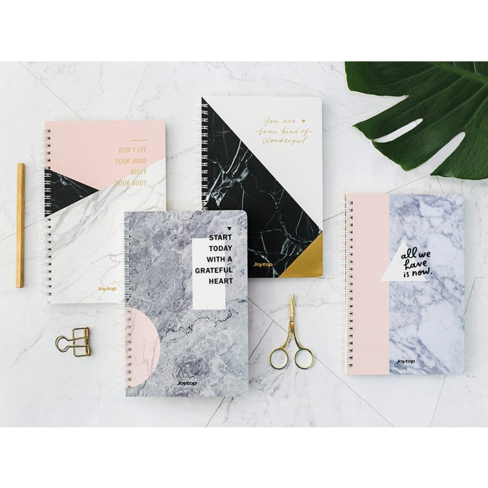 

[RESTOCK] Buku Catatan Garis Stay Positive Spiral Ruled Notebook A5 Bagus - Mind and Body