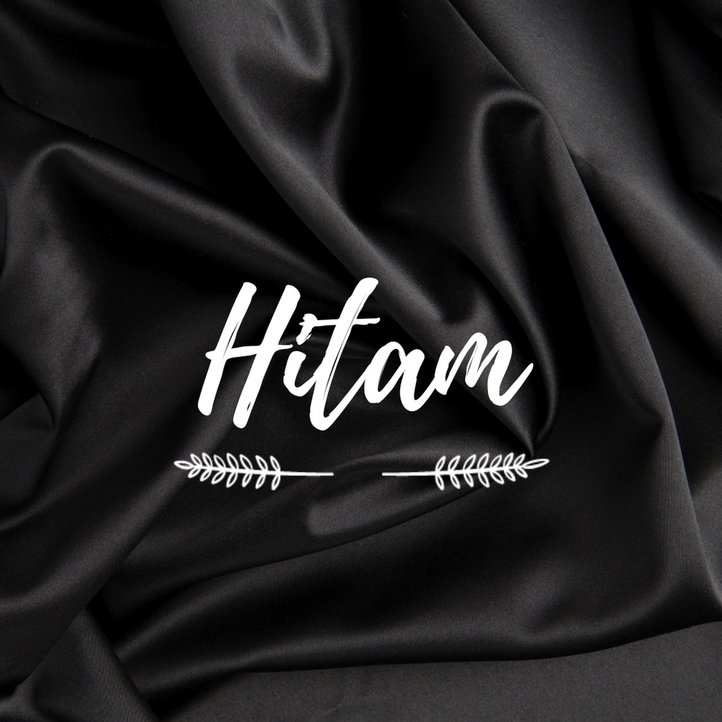 JILBAB INSTAN ZAYYANA AREY BUNGA BORDIR LIST KOMBINASI-Hitam