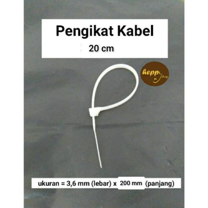 

Ready oke] Pengikat Kabel Cable Ties Kabel Tis