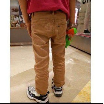 ZARA ORIGINAL NEW BARU FREE PAPER BAG Celana Panjang Denim Jeans Corduroy Ankle Pants Katun SALE