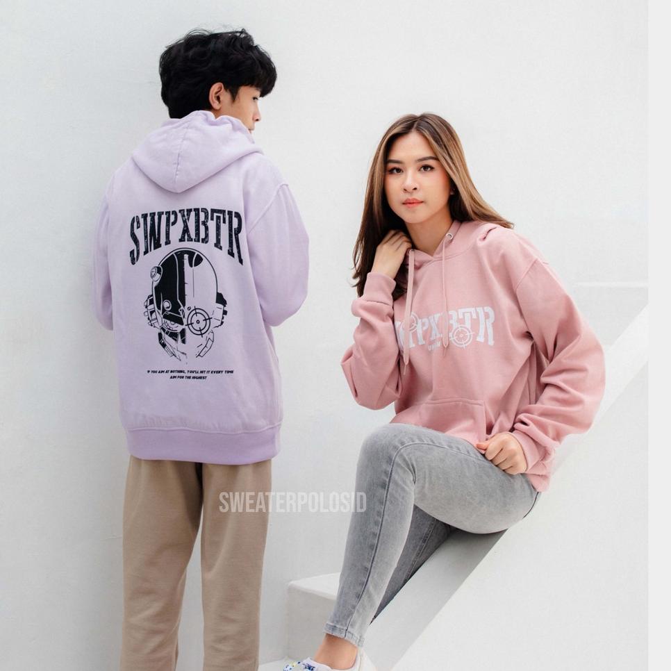 Tidak Diragukan.. SWEATERPOLOSID x BTR — Hoodie Jumper BTR AIM Size M-XXL