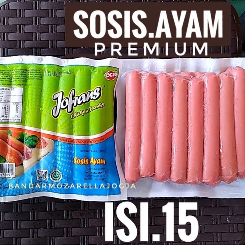 Sosis Ayam Jofrans (Chicken Franks) Premium