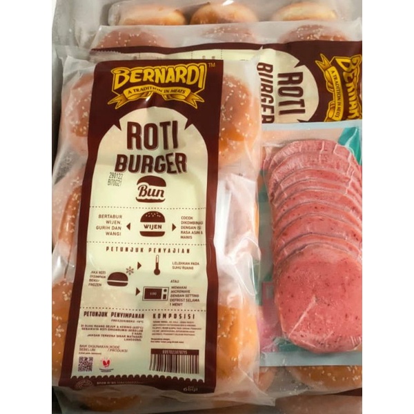 

Paket Burger - Roti Bernardi & Beef Vitalia