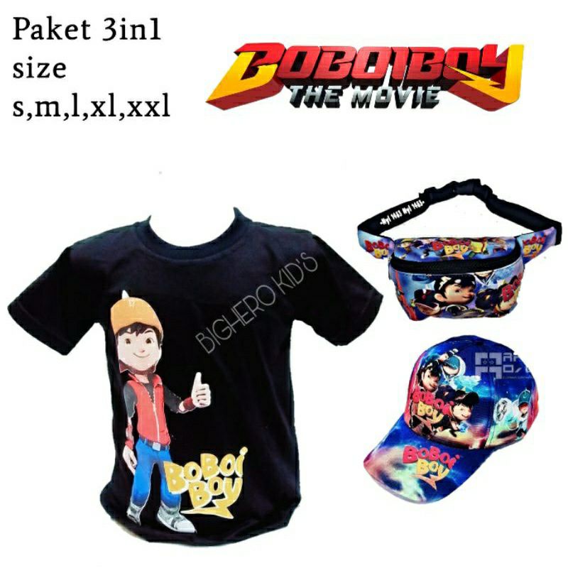 [PROMO BIGSALE] TSHIRT ANAK 3IN1 KARAKTER OBLONG