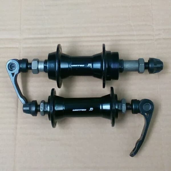 Hub Freehub 36 Hole United QR Drat Ulir Alloy pelor hub 36H ulir pelor merk united