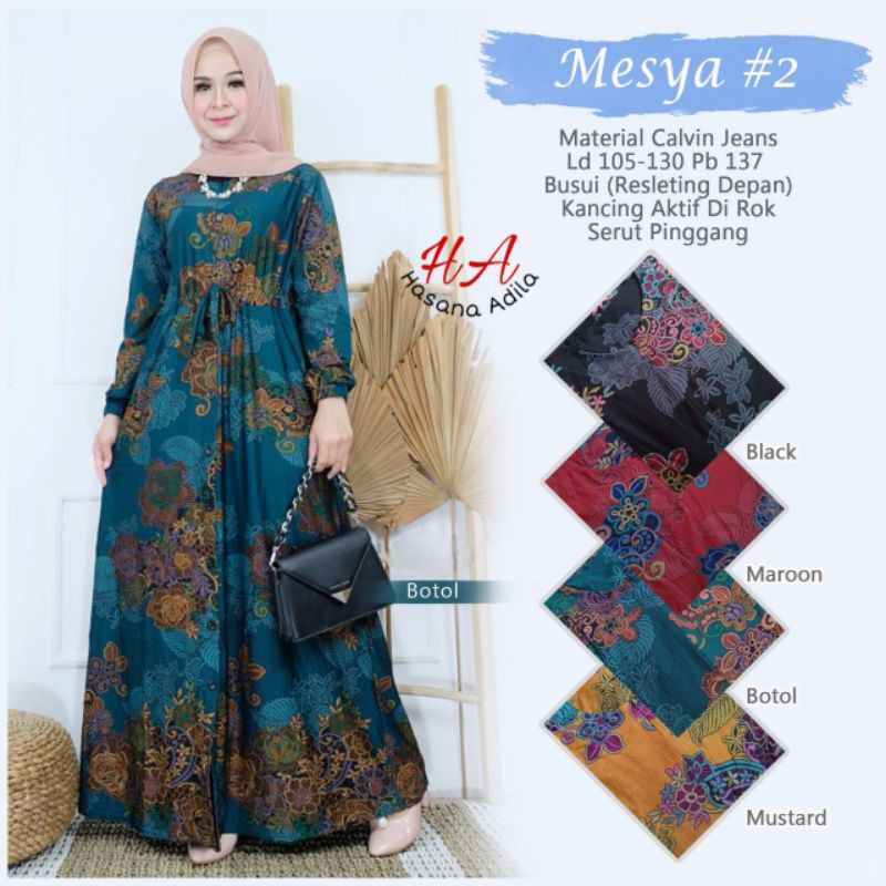 MESYA DRESS calvin jeans jumbo busui