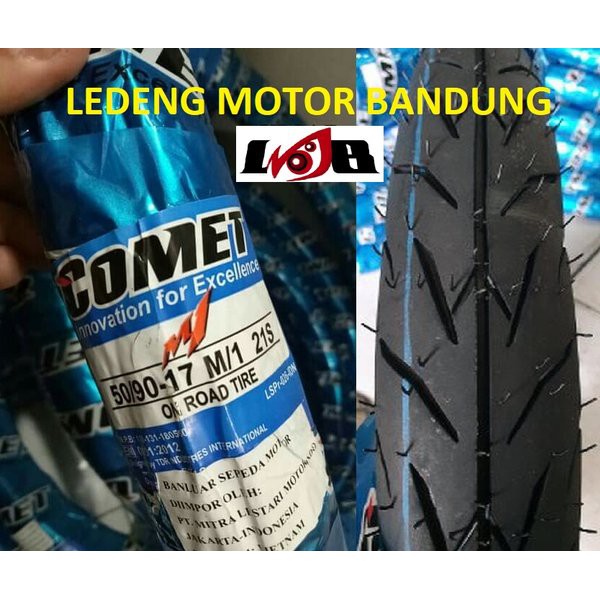 Comet 50 90-17 M1 Tubetype Pakai Ban Dalam Motor Bebek Drag
